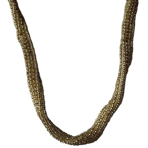 Vintage 1950’s Gold Hand Beaded Sequin Evening Bag Handbag Clutch - Picture 6 of 11